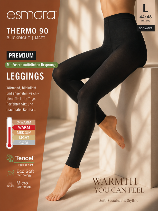 لگ زنانه حرارتی اسمارا Thermo 90 مشکی